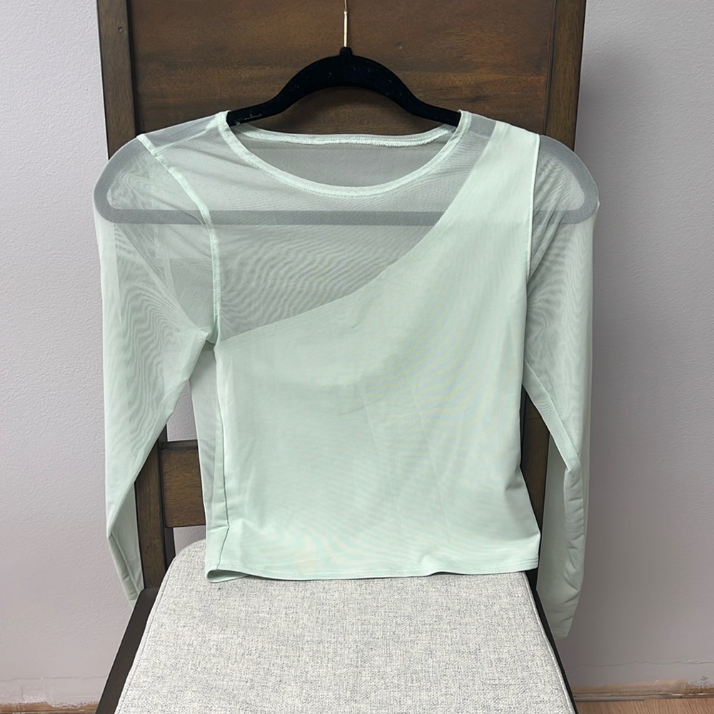 Abercrombie mint green shirt size small